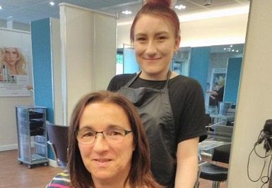 Foster Child’s Next Step in Hairdressing