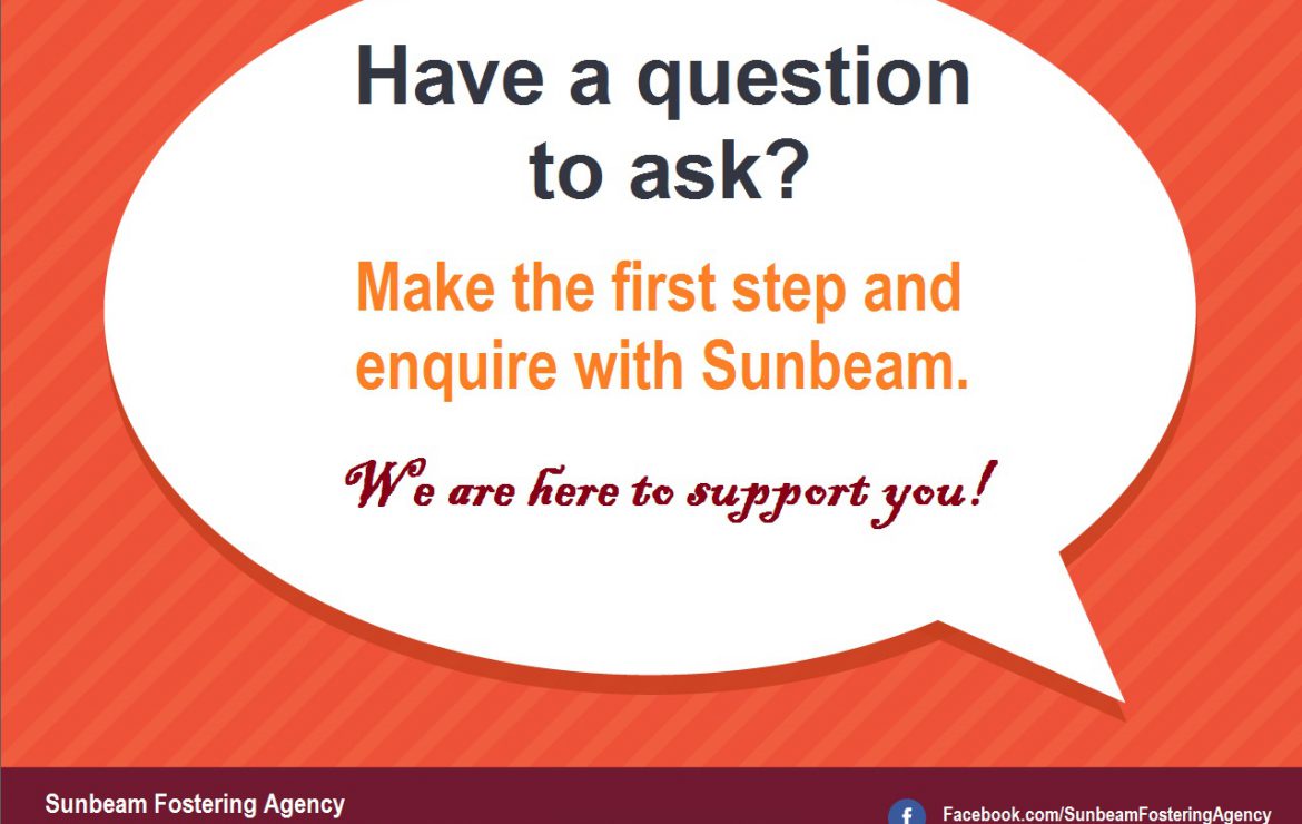 Make the first step and enquire with Sunbeam