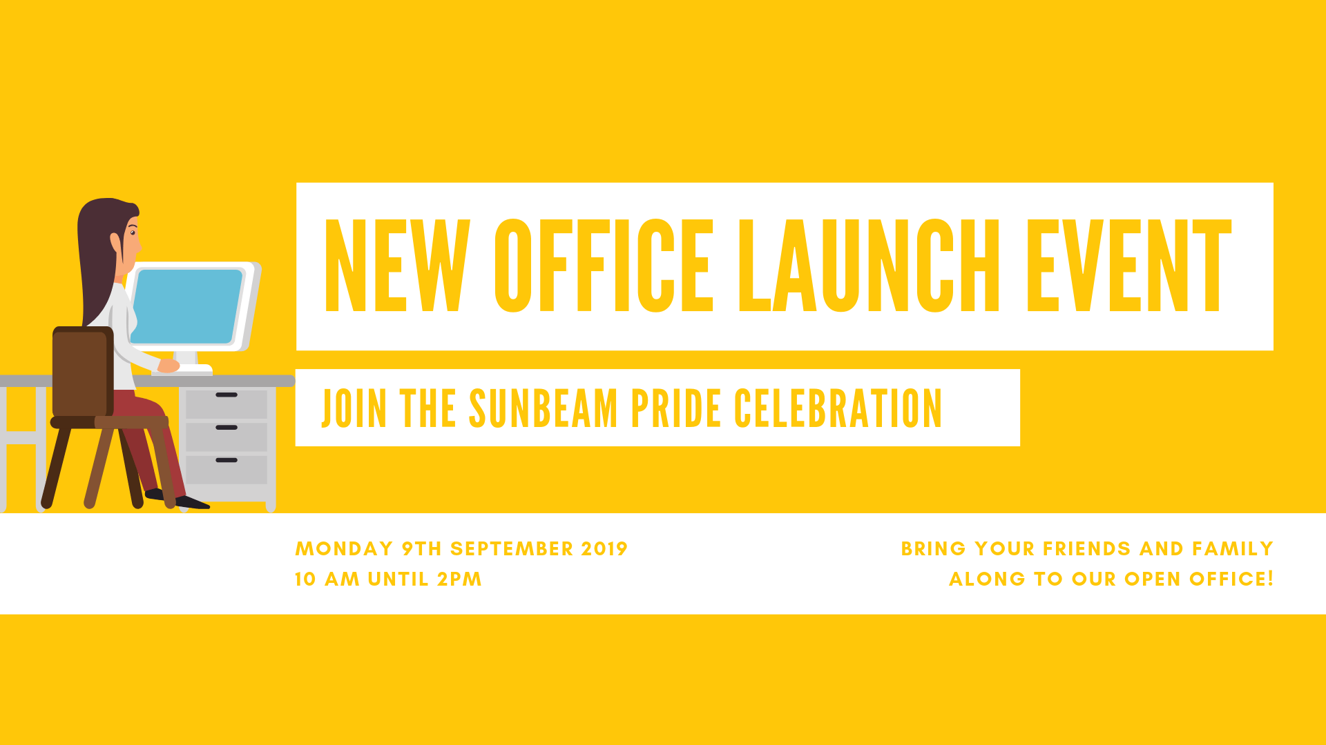 Sunbeam Pride Office Launch Event